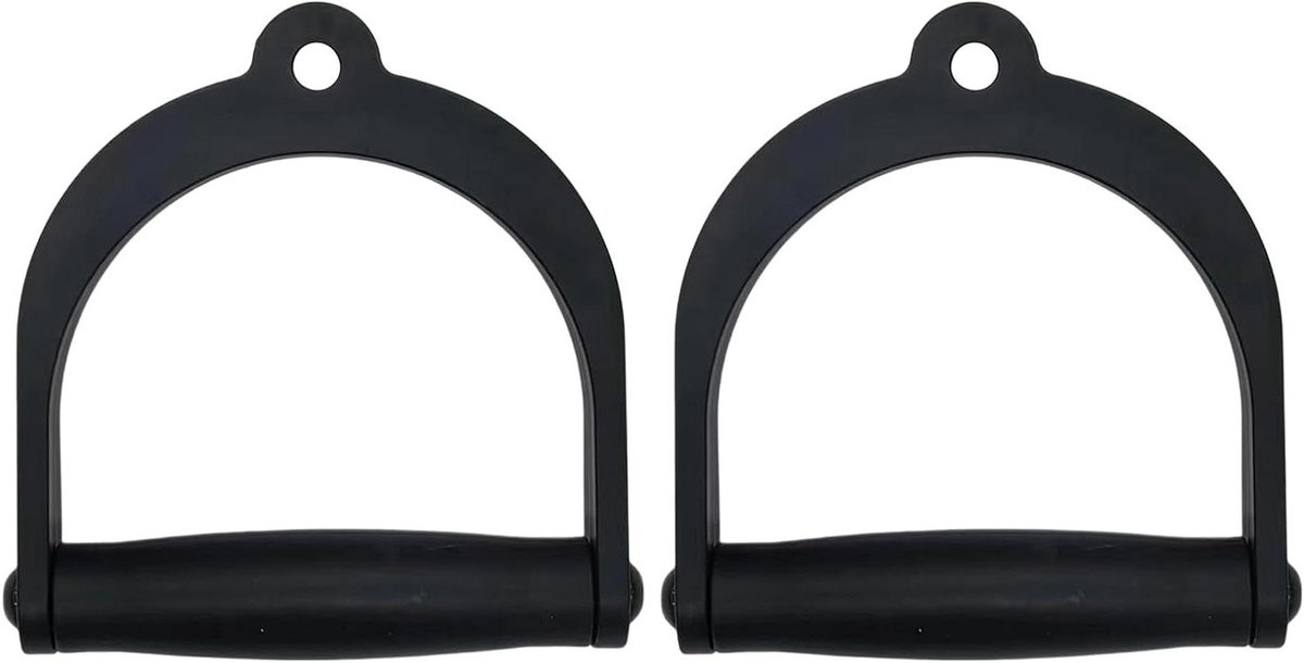 Kabelmachine Handvatten - Fitness Grepen - Krachttraining Thuiskit - Ergonomisch Antislip Ontwerp - 900g Paar - Meerkleurig