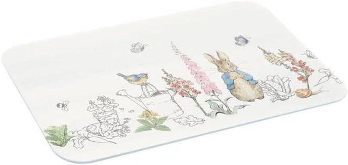 Werkblad Protector - Snijplank Glas - Keuken Beschermen - Gehard Glas - 30x40 cm - Wit