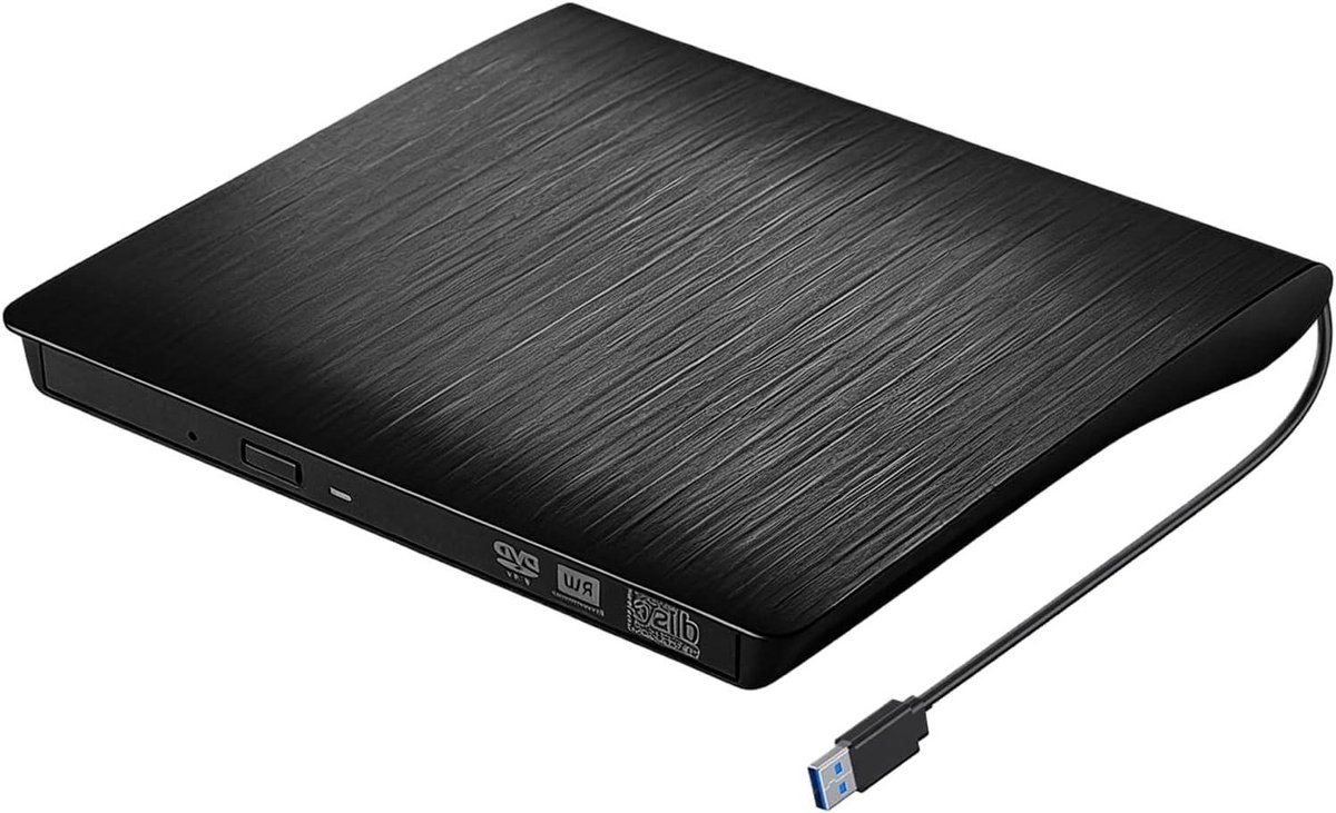 Externe CD/DVD Brander - Optische Drive Laptop - Data Archiveren - USB 3.0 Type-C