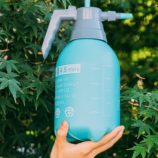 Drukspuit Tuin - Waterspuit Gieter - Planten Verzorgen - Verstelbare Sproeikop - 1.5 Liter - Groen — afbeelding 5