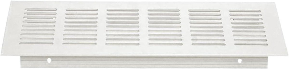 Ventilatierooster Rechthoekig - Luchtuitlaat Ventilatie - Luchtcirculatie Verbeteren - Duurzame Aluminiumlegering - 18x17 cm - Zwart