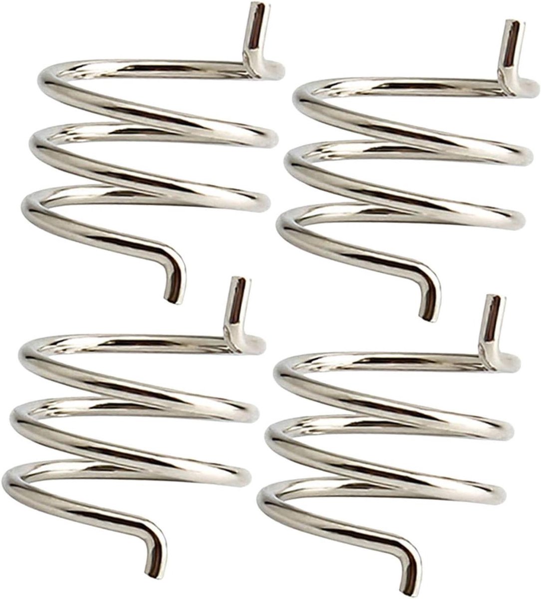 Schijfrem Klauwveer - Remveer Fiets - Fietsrem Verbeteren - Hoge Elastische Kracht - 2.26 x 2.26 x 1.86 cm - Zilver