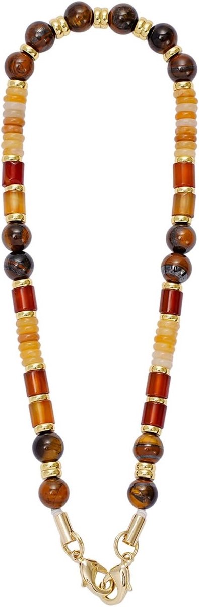 Elegante Telefoonketting met Parels - Korte Telefoonkoord voor Sleutels en Smartphones, Universele Lanyard voor Dagelijks Gebruik