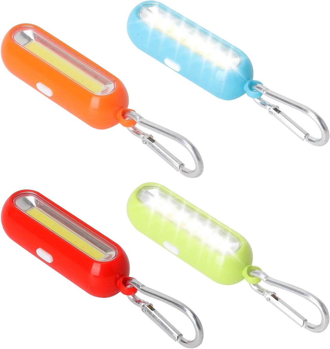 Flitsende LED Verlichting voor Schooltassen - 4 Stuks Reflectoren voor Veiligheid, Hardlopen en Joggen