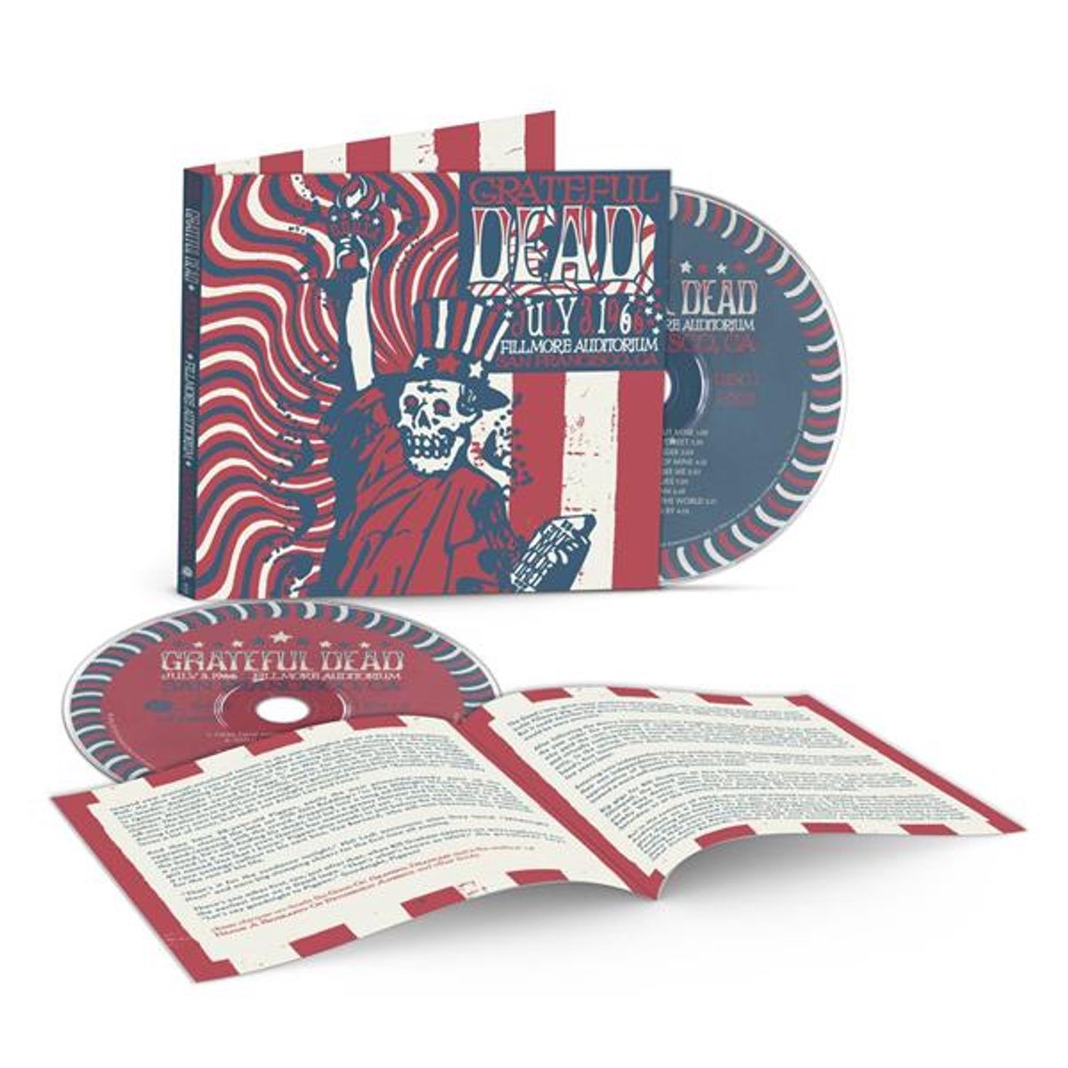 Grateful Dead - Fillmore Auditorium, San Francisco, CA, 7/3/66 (CD)