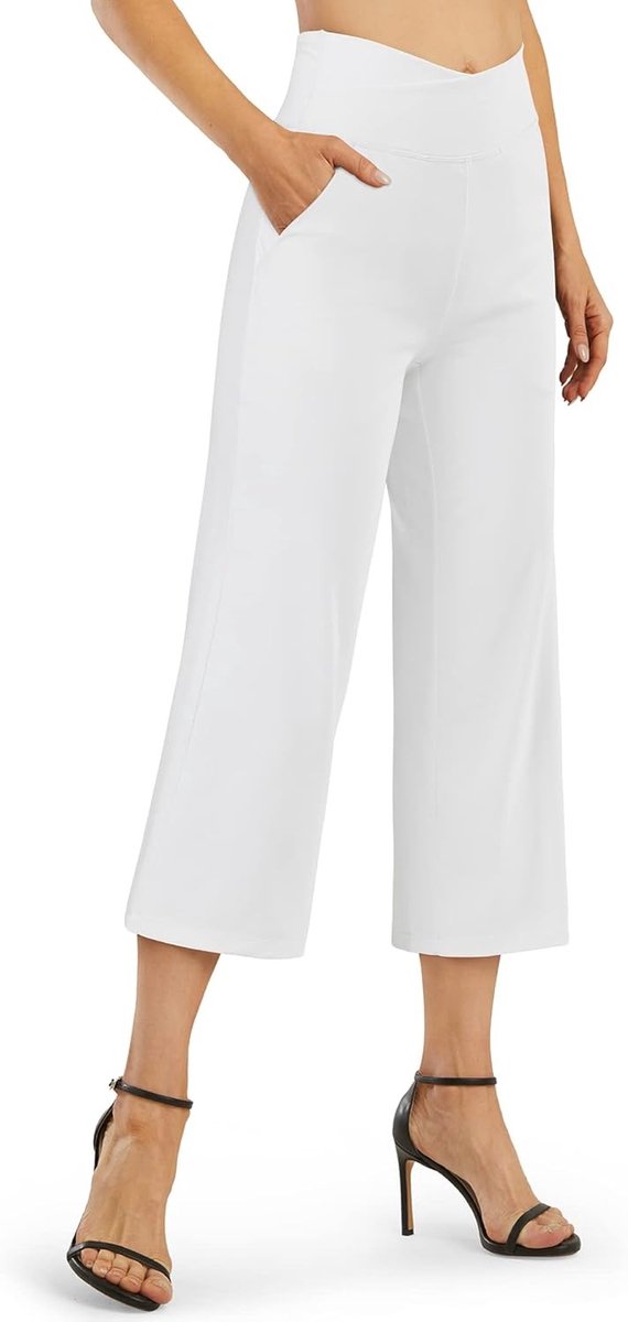 Comfortabele Bootcut Yoga Pants voor Dames met Hoge Taille en Buikcontrole, Ideaal voor Sport en Casual Wear