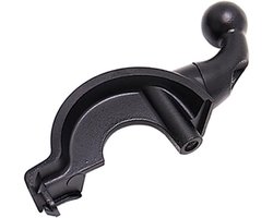 Navigatie Beugel Motorfiets - GPS Telefoon Houder - Motor Navigatie - Draadloos Opladen - 1 Stuk - Zwart