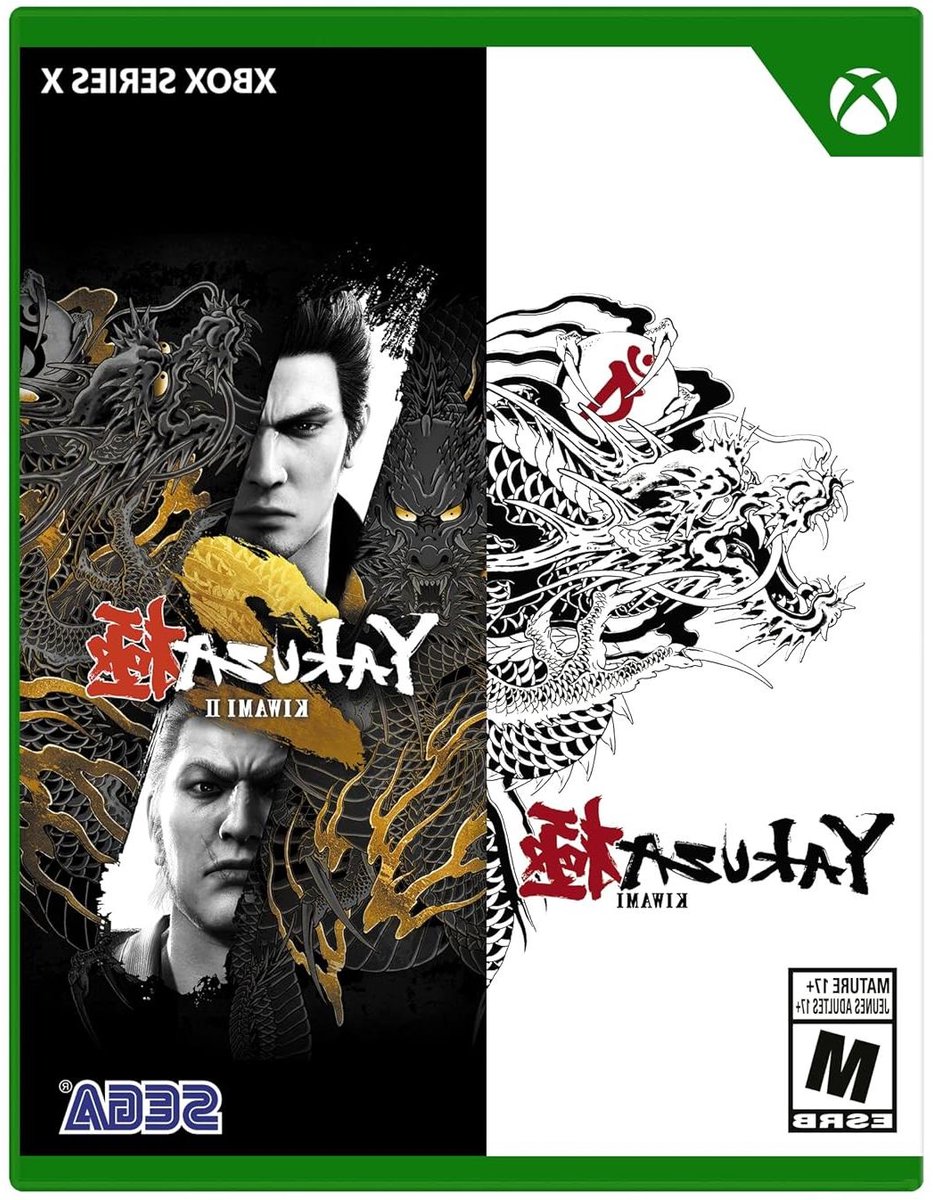 Yakuza Kiwami 1+2 - Actie Avontuur - Gaming Ervaring - Twee Complete Games - 1.3 x 17.2 x 13.59 cm