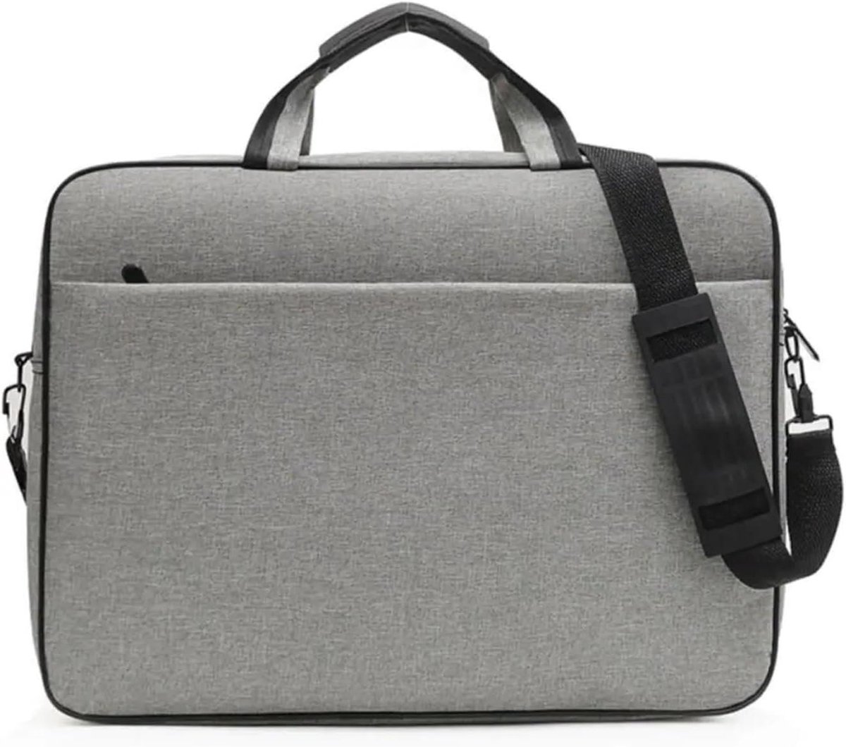 Laptop Tas - Laptoptas Beschermhoes - Laptop Beschermen - Grote Capaciteit - 17 Inch - Grijs