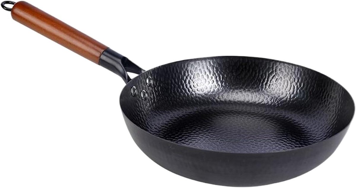 Koekenpannen met antiaanbaklaag - Koekenpan Braadpan - Binnen en buiten koken - Geoptimaliseerd warmtebeheer - 28 cm - Unieke pot