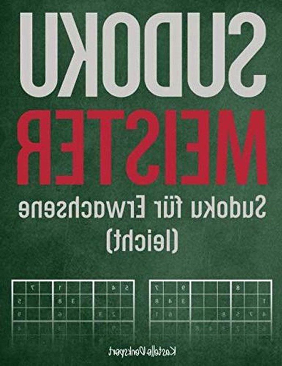 Sudoku Boek - Puzzelboek - Hersenkrakers - 640 Lichte Puzzels - Groot Formaat - Zwart Wit