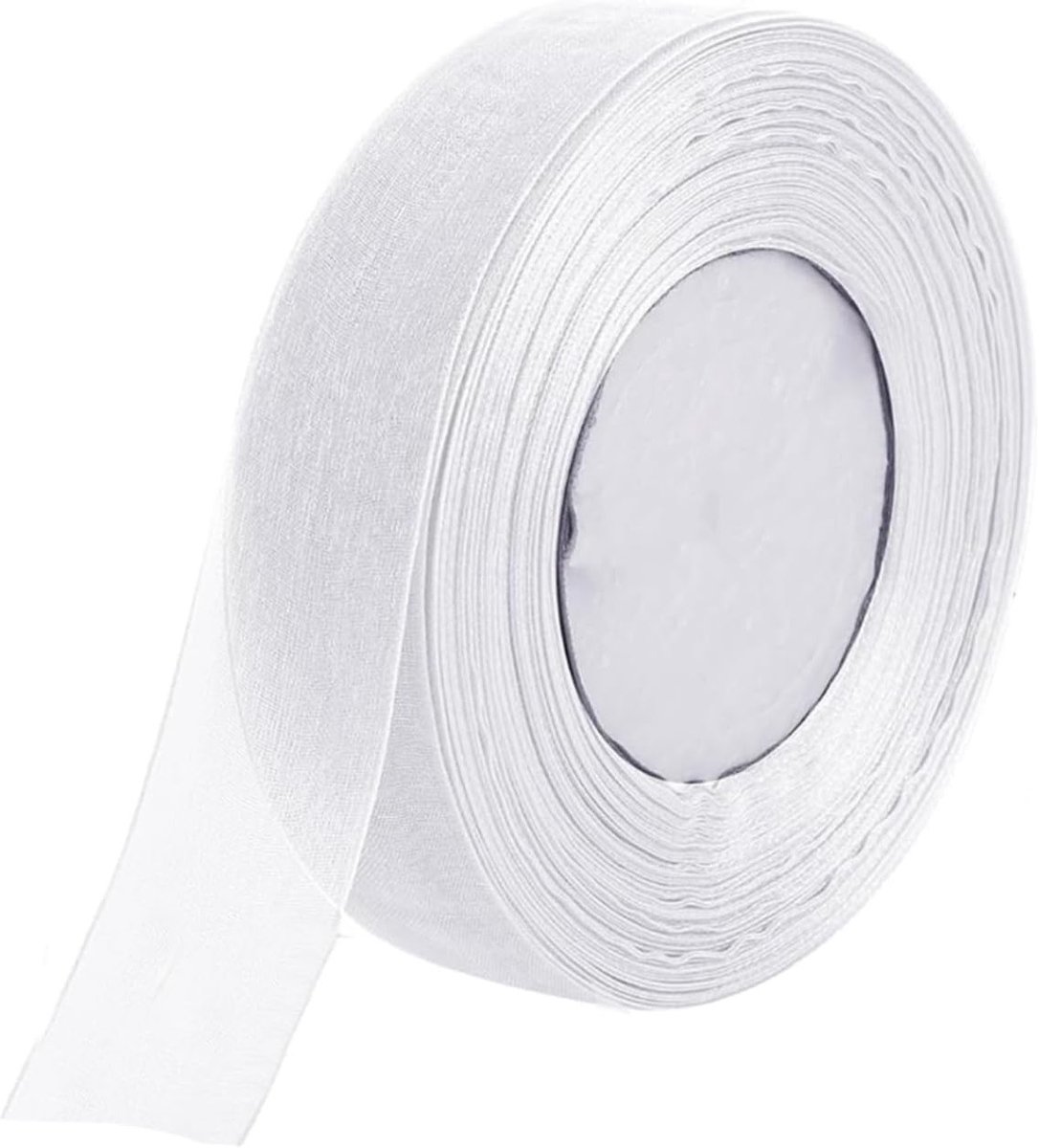 Organza Chiffon Cadeau Ribbons, 45m Transparant Versierlint voor Bruiloften, DIY Feestdecoraties en Taartdecoratie