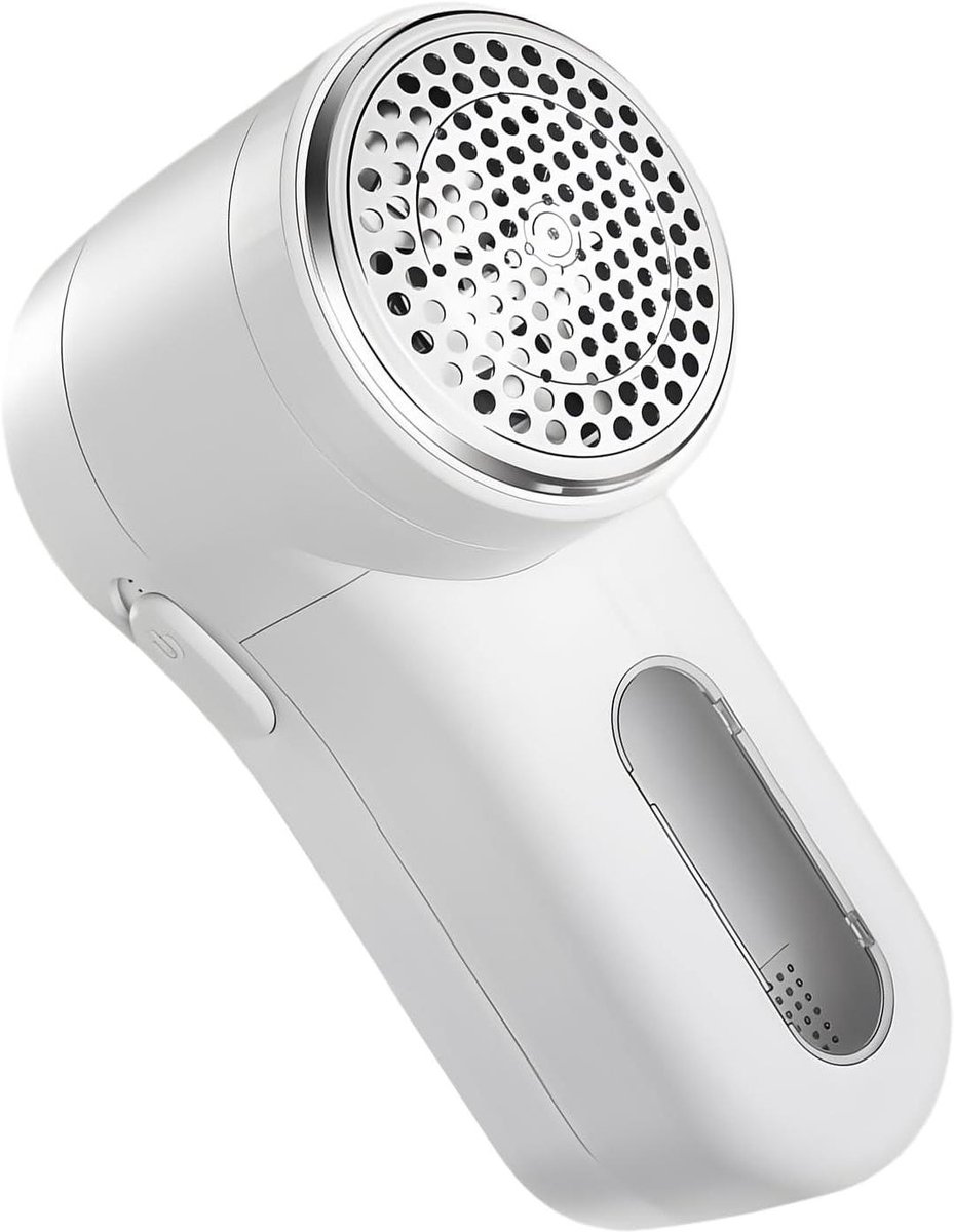 Pluisverwijderaar - Kledingtrimmer - Textiel onderhoud - Stil en draadloos - 13.5 cm - Zwart