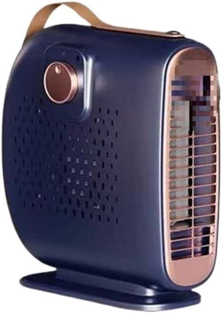 Elektrische verwarming - Mini kachel - Ruimte verwarmen - Luidsarme werking - 10x10x10 mm - Blauw