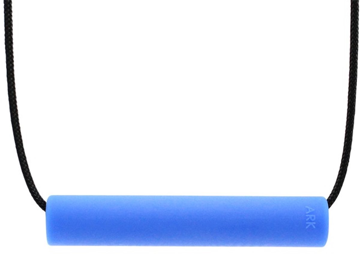 ARK Therapeutic kauwketting Chewlinder blauw XXT - sensorisch speelgoed.