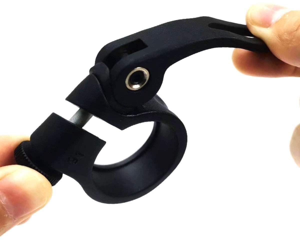 aladdien - Aluminium Fiets Zadelklem - 25.4mm - Stevige bevestiging - Geschikt voor MTB en Racefietsen - Lichtgewicht - Ideaal voor optimale zadelpo..