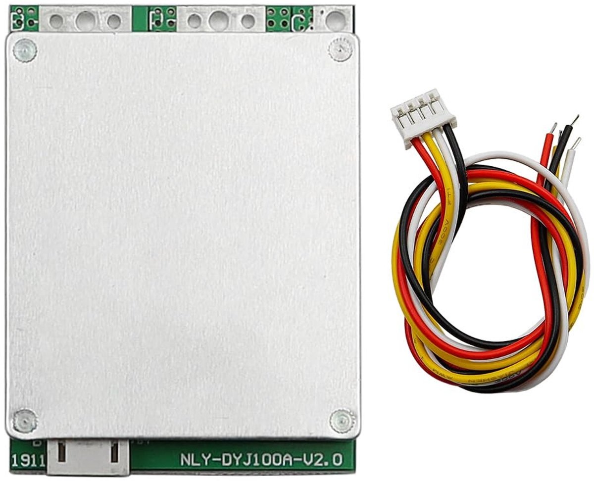 ONF3 - Lithium Batterij Beschermingsbord - 12V 3S 100A BMS - Overbelasting en Overstroom Bescherming - Veiligheid - Betrouwbaarheid - Duurzaamhe...