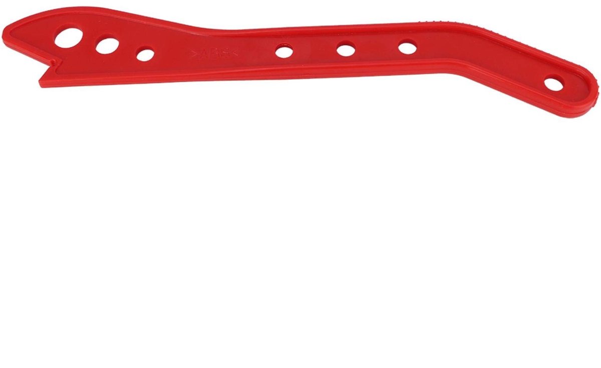 aladdien - Veiligheid duwstok - Houtbewerking - Ergonomisch handvat - Rood - Houtzaag duwstok - Voor precisiewerk - 16.5 inch