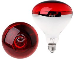 Warmtelamp Reptielen - Dierenlamp - Dierenwelzijn - Explosieveilig Glas - 250 W - Transparant
