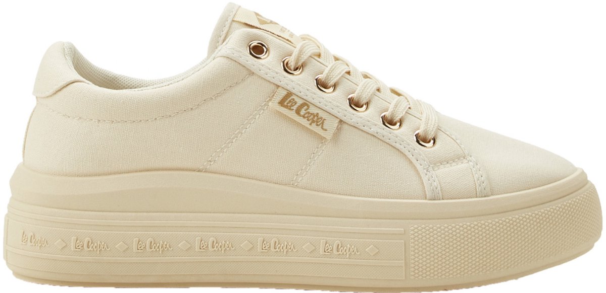 Lee Cooper Schoenen Dames Cooper LCW 26 Beige - Maat 38