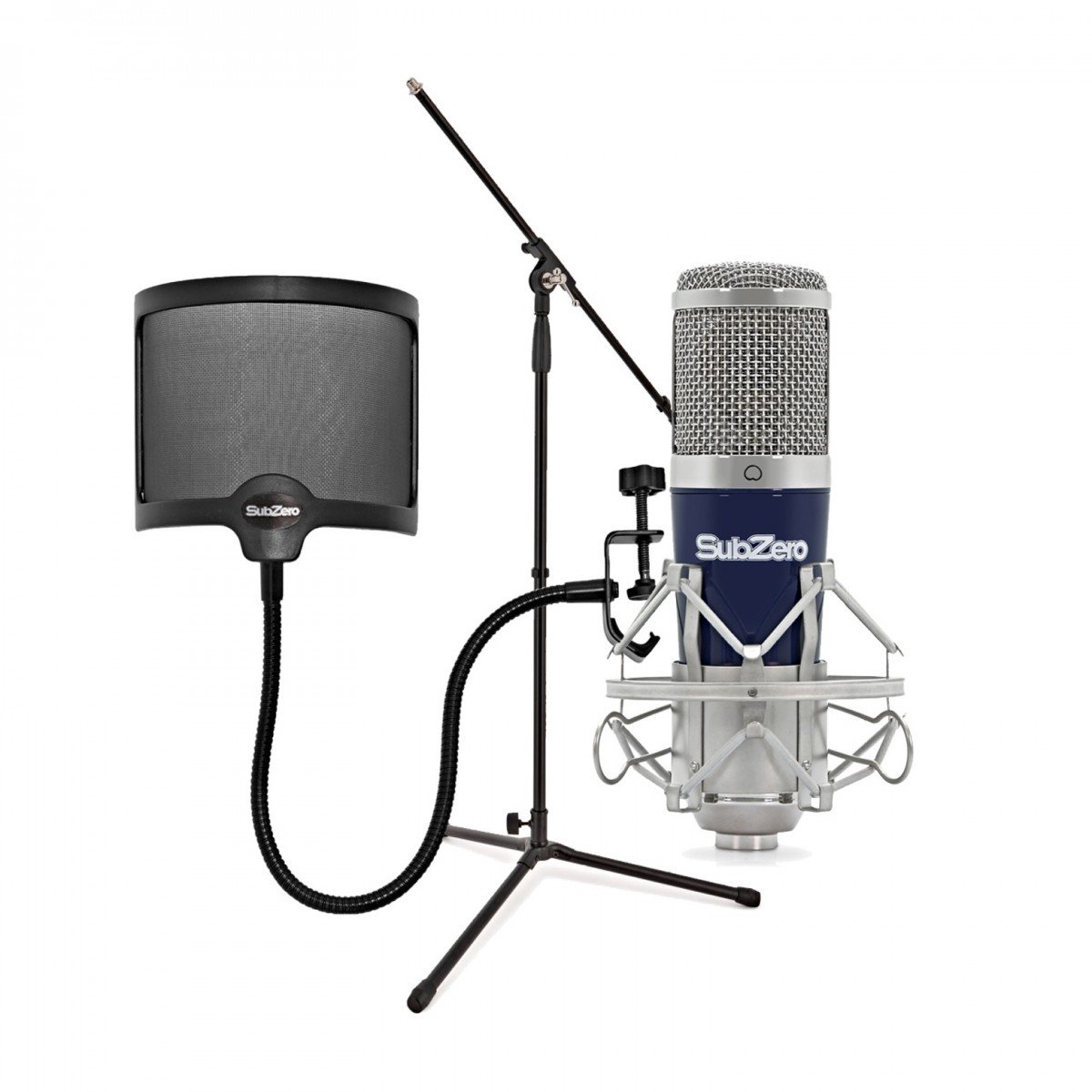 SubZero SZC-500-USB Condensatormicrofoon, Vocaal Pakket