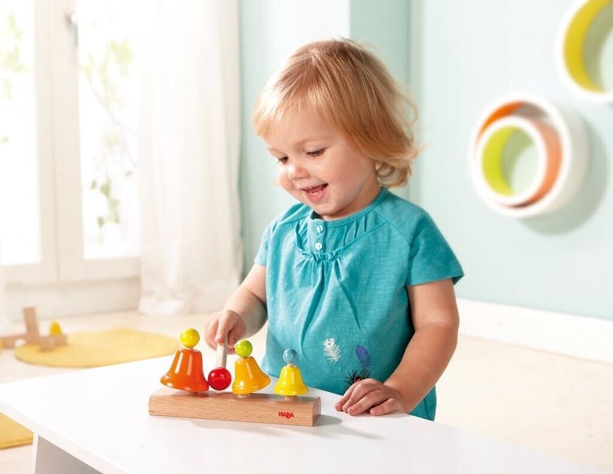 Haba Muziekinstrumenten Kleuterspeelgoed Klokkenspel — afbeelding 2