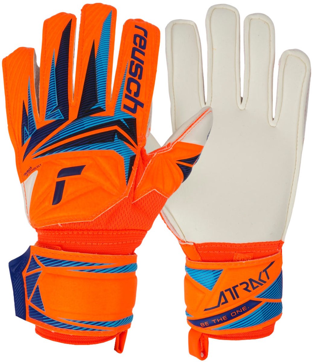 Reusch Keepershandschoenen Attrakt Advance Junior Oranje - Maat 7