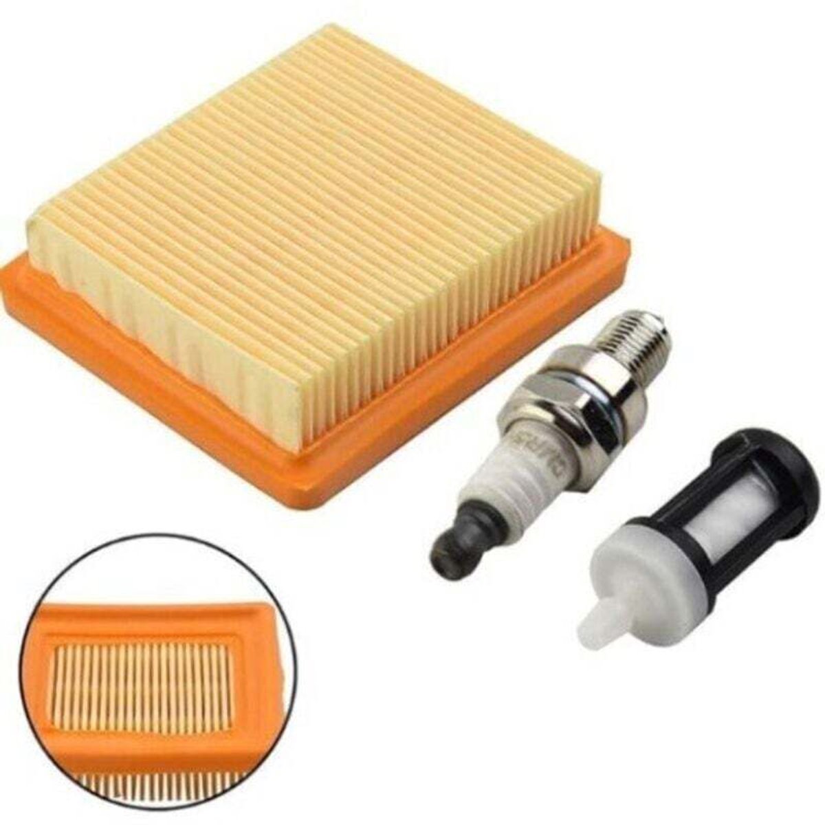 Geschikt geschikt voor Stihl FS91, FS91R, KM91R, FS89, FS131, FS311, FC96, KM91R, KM111R, KM131, KM131R, BT131, HT102, HT103, HT132 en andere modellen luchtfilters.