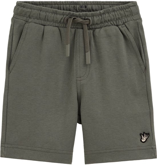 WE Fashion Jongens regular fit sweatshort met embroidery