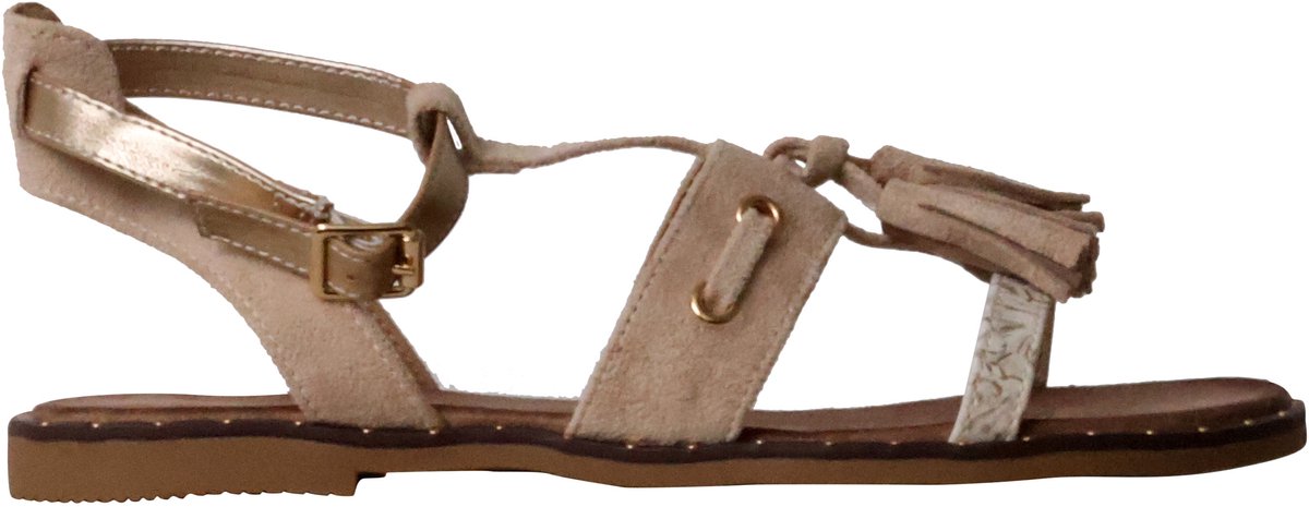 Platte sandalen met bandjes