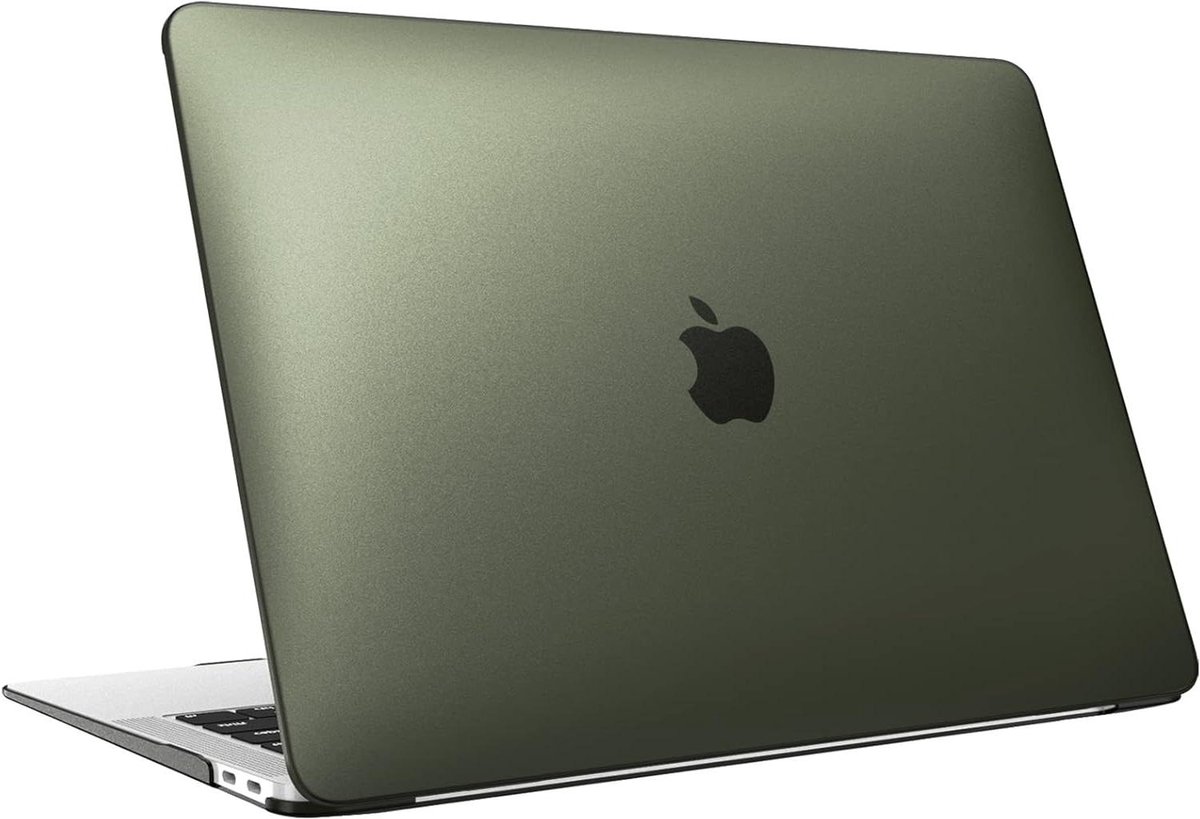 Laptop Hardcase - Beschermhoes - Dagelijks Gebruik - Mat PC Plastic - 13 inch - Groen