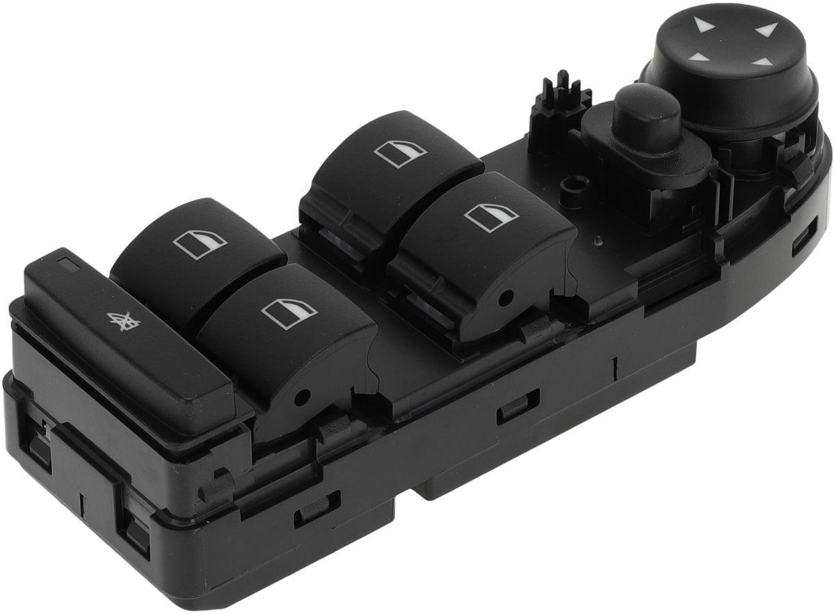 aladdien - Power Window Switch - Auto-onderdeel - Grijs - Raambediening - Voor 325i 2006-2012 - Geschikt voor diverse modellen