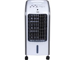 Mini Air Cooler - Ventilator Koeler - Snelle Koeling - Oscillerende Functie - 4L Tank - Wit