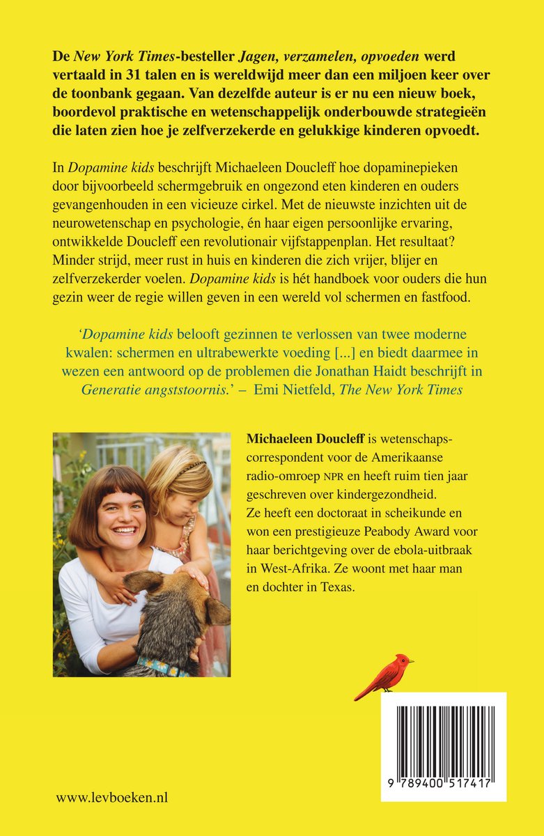 Dopamine kids - back cover