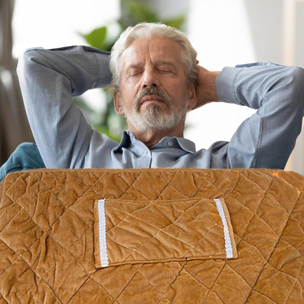 Verwarmde Deken - Elektrische Deken - Comfort Warmte - Snel Opwarmend - 60x80cm - Bruin