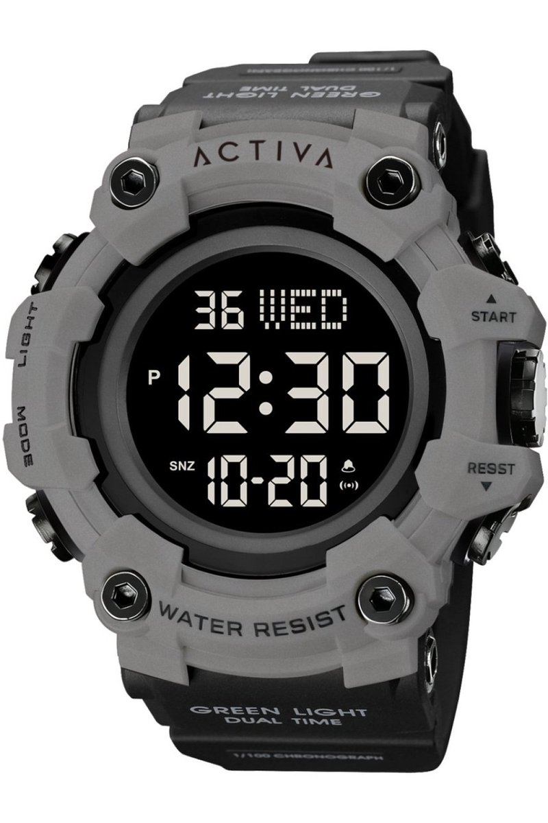 Activa DIGITAL ESSENTIALS ACW1968-011 Heren Quartz Horloge - 53 mm