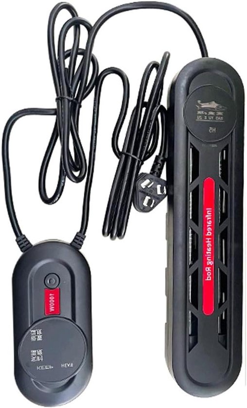 Aquarium Verwarmingselement - Vis Tank Heater - Water Temperatuur - Digitale Display Controle - 200W - Zilver