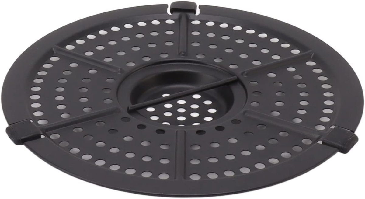Grillpan Roestvrijstaal - Friteuse Accessoire - Gezond Koken - Vaatwasmachinebestendig - 16 Cm Diameter