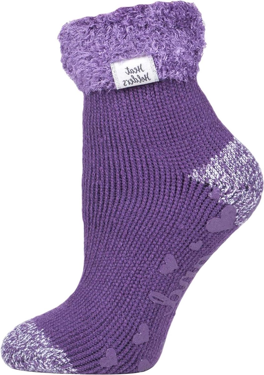 Thermo Sokken - Huissokken Antislip - Warmte Binnen - Extra Grip Zolen - Ankle Length - Verschillende Stijlen