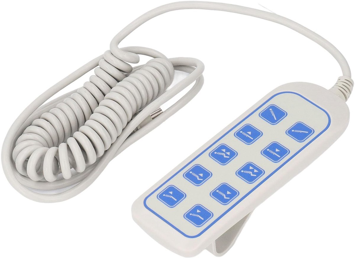 aladdien - Liftstoel Afstandsbediening - 10 Knoppen - Waterdicht - 8 Pin Controller - Handbediening - Geschikt voor Elektrische Meubels