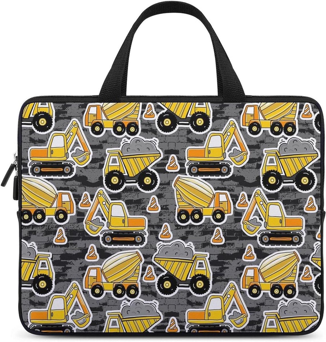 Laptop Draagtas - Computer Tas - Veilig Vervoer - Beschermende Handtas - 87 cm - Zwart