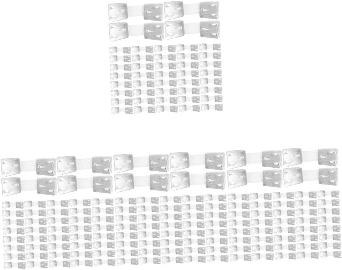 Verbandclips - Vaste Clips - Verband Bevestigen - Rubber Metaal - 50 Stuks - Zwart