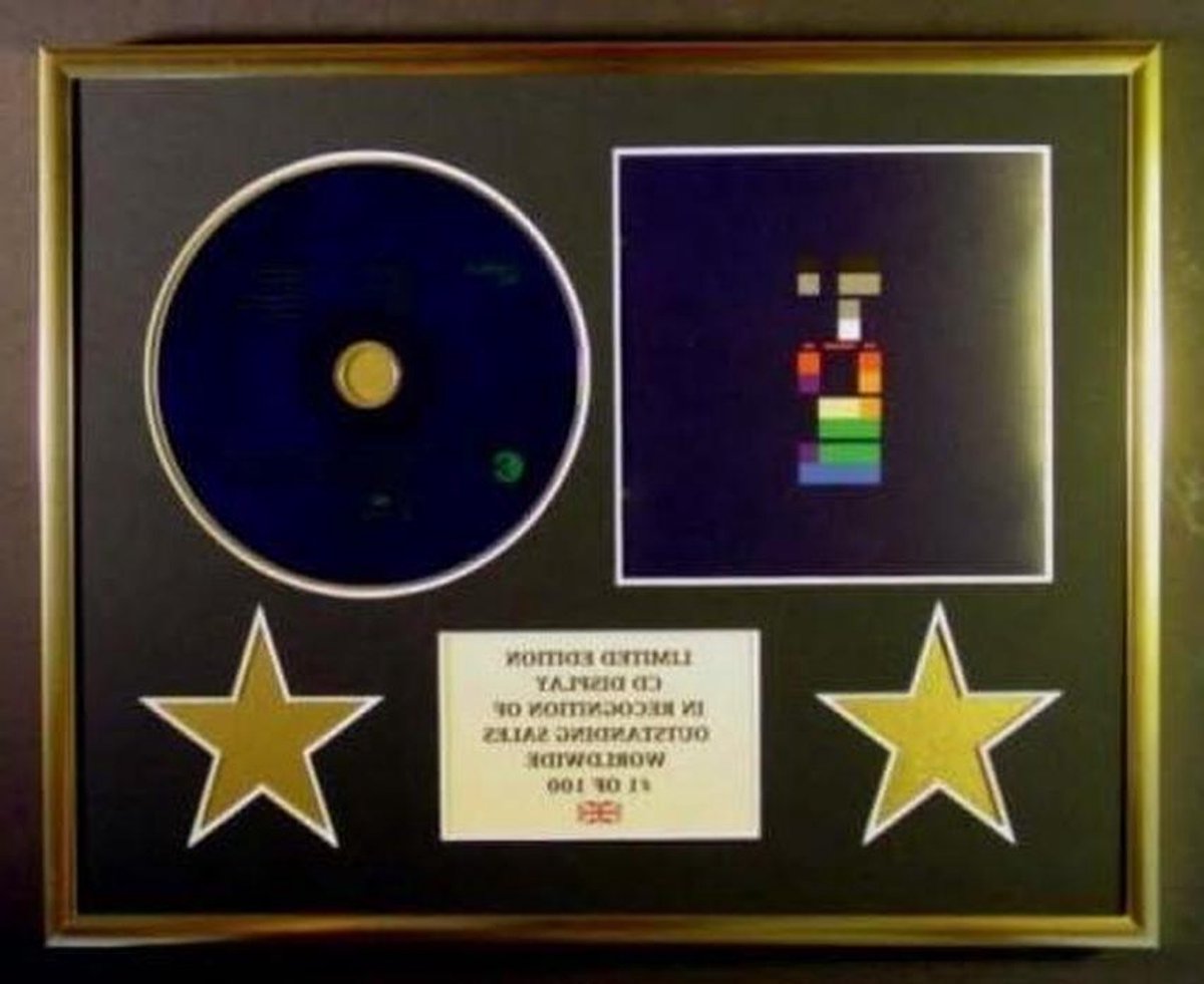 Muziek Display - Album Ingelijst - Muurdecoratie - Limited Edition - 30x25 cm - Multicolor