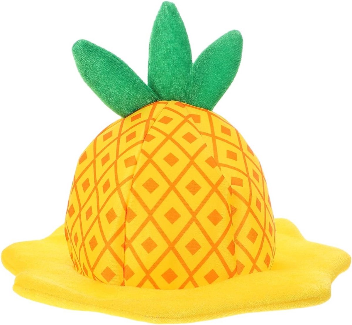 Grappige ananas hoed voor cosplay en knutselen, fluwelen hoed voor verlichting en feestdecoratie