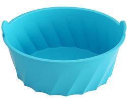 Reusable Silicone Slow Cooker Liner for 6-8 Litre Oval Cookers, Food Grade Heat Resistant Insert, Dishwasher Safe, Easy to Clean, Black