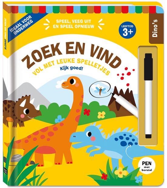 Zoek en Vind dino's - cover