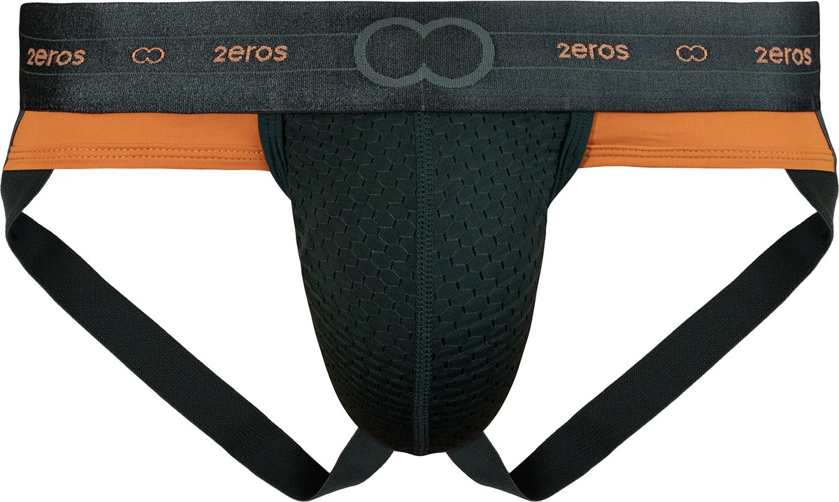 2EROS Aktiv NRG Jockstrap Green - MAAT S - Heren Ondergoed - Jockstrap voor Man - Mannen Jock