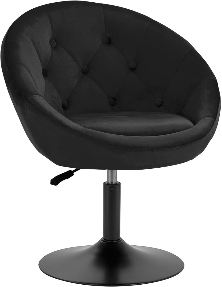 4RICO Manicure Stoel Draaistoel Velvet Comfortabel Verstelbaar