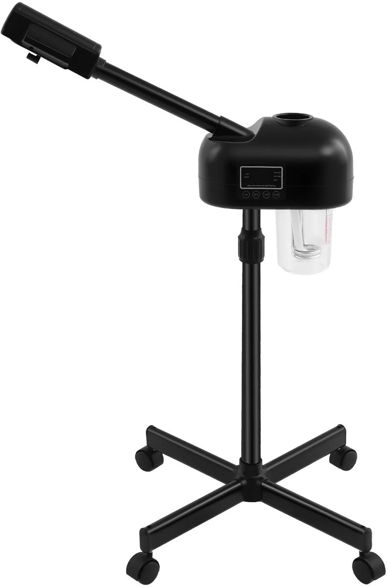 Seth Select Gezichtsstomer Professioneel – Luxe Facial Steamer - Nano Ion Ozon Facial Steamer – LCD Scherm – Verstelbaar