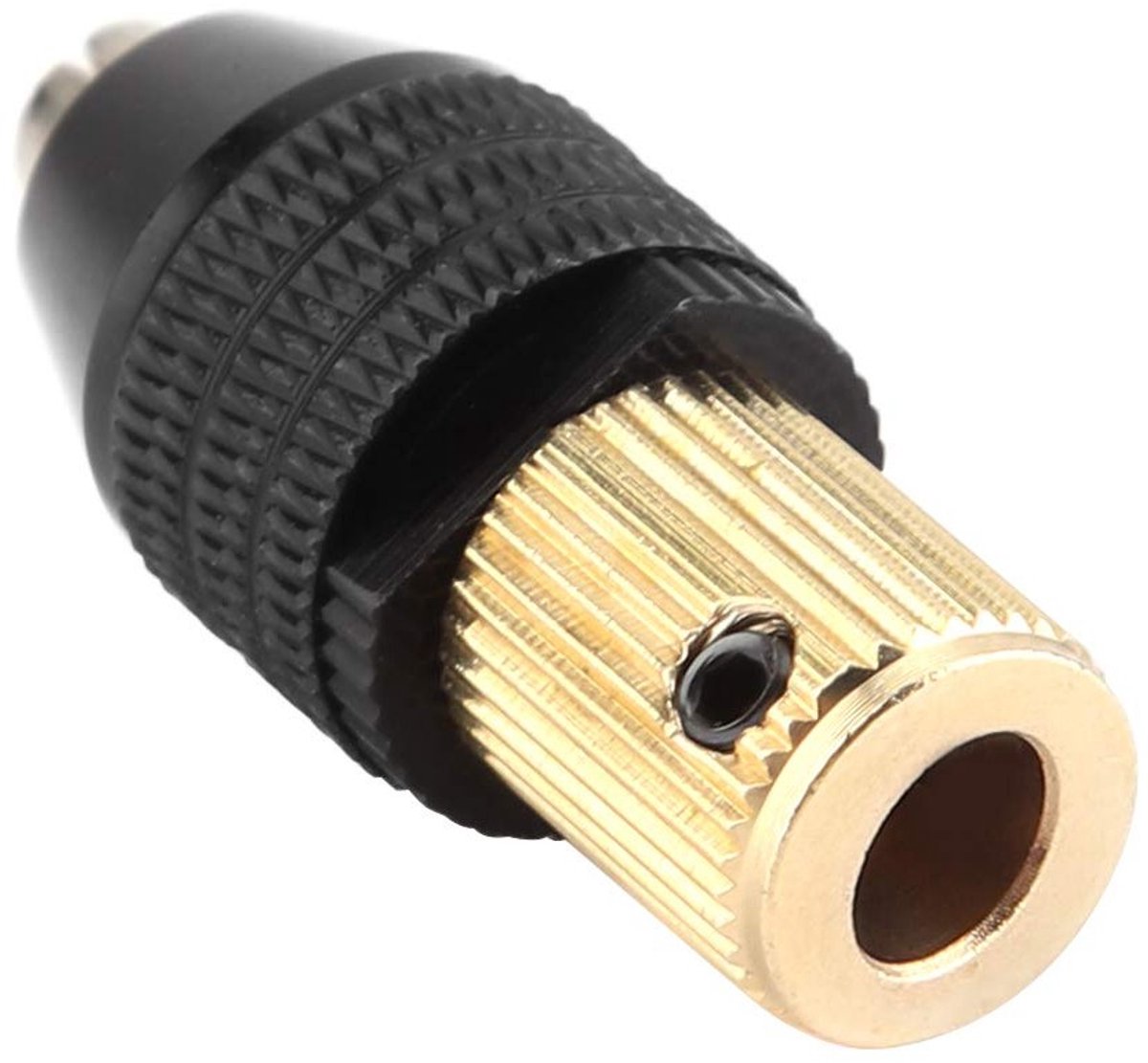 Mini Boorkop 5mm Binnenste Schacht, Mini Elektrische Booraccessoires met Zelfspannende Chuck voor Precisiewerk (0.3-3.4mm)